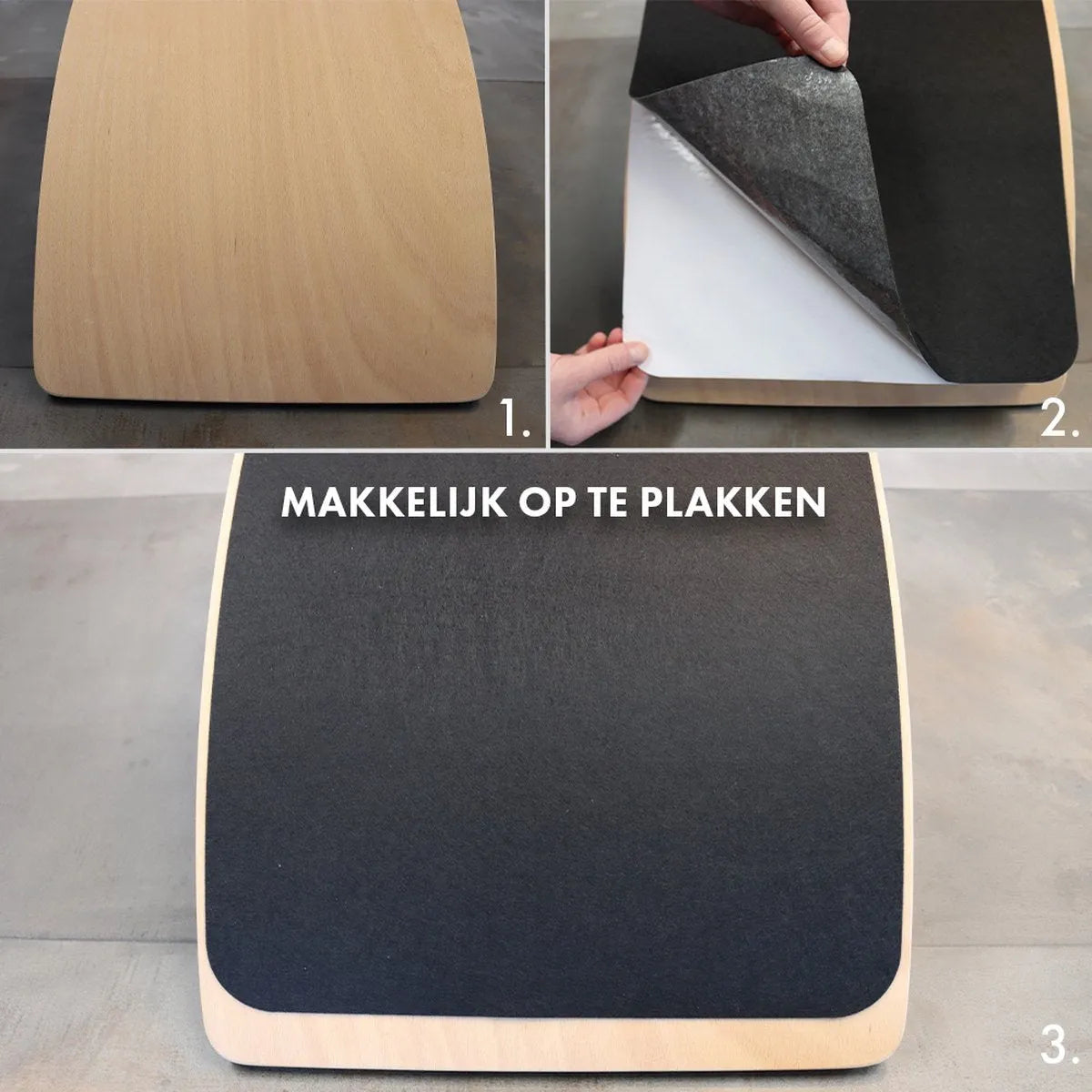 Balance Board Madera Fieltro 90cm