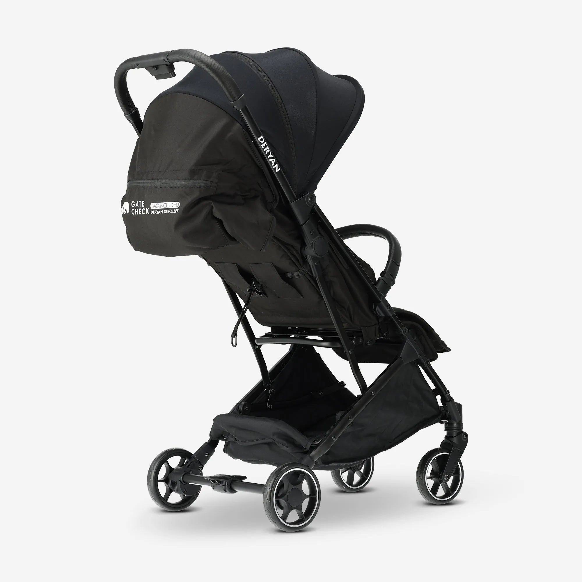 DERYAN Air-Buggy Black - La silla de paseo de viaje definitiva