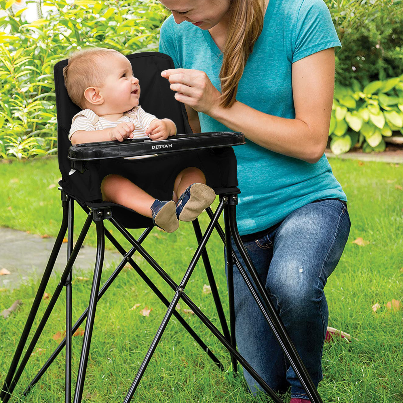 Silla alta portátil para niños Pop 'N Sit