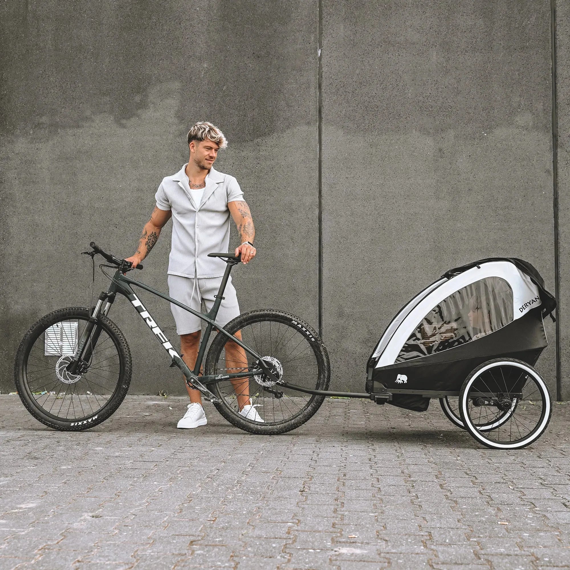 Remolque para bicicleta - Jogging barnevogn