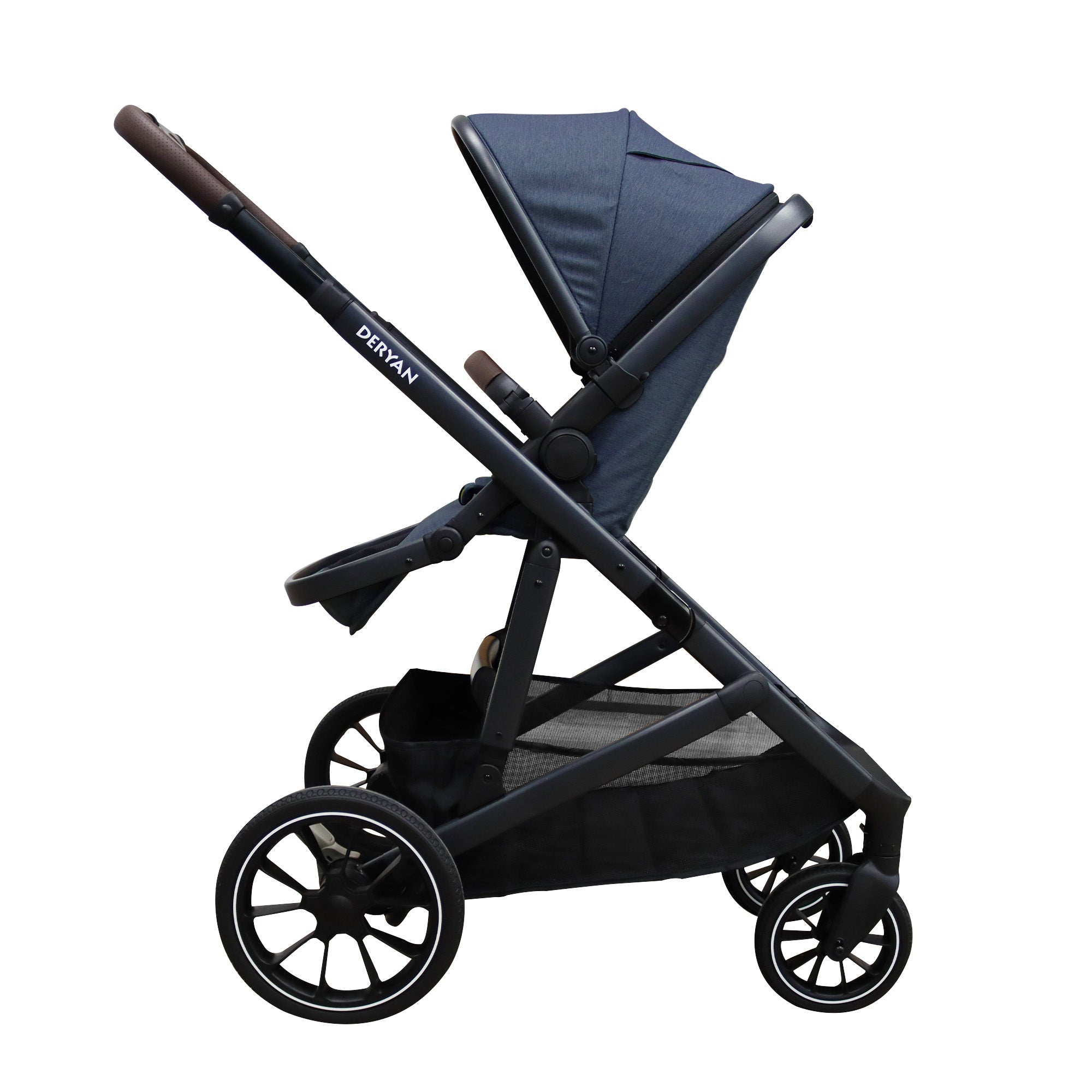 EVY V2 Silla de Paseo 3 en 1 Azul Marino