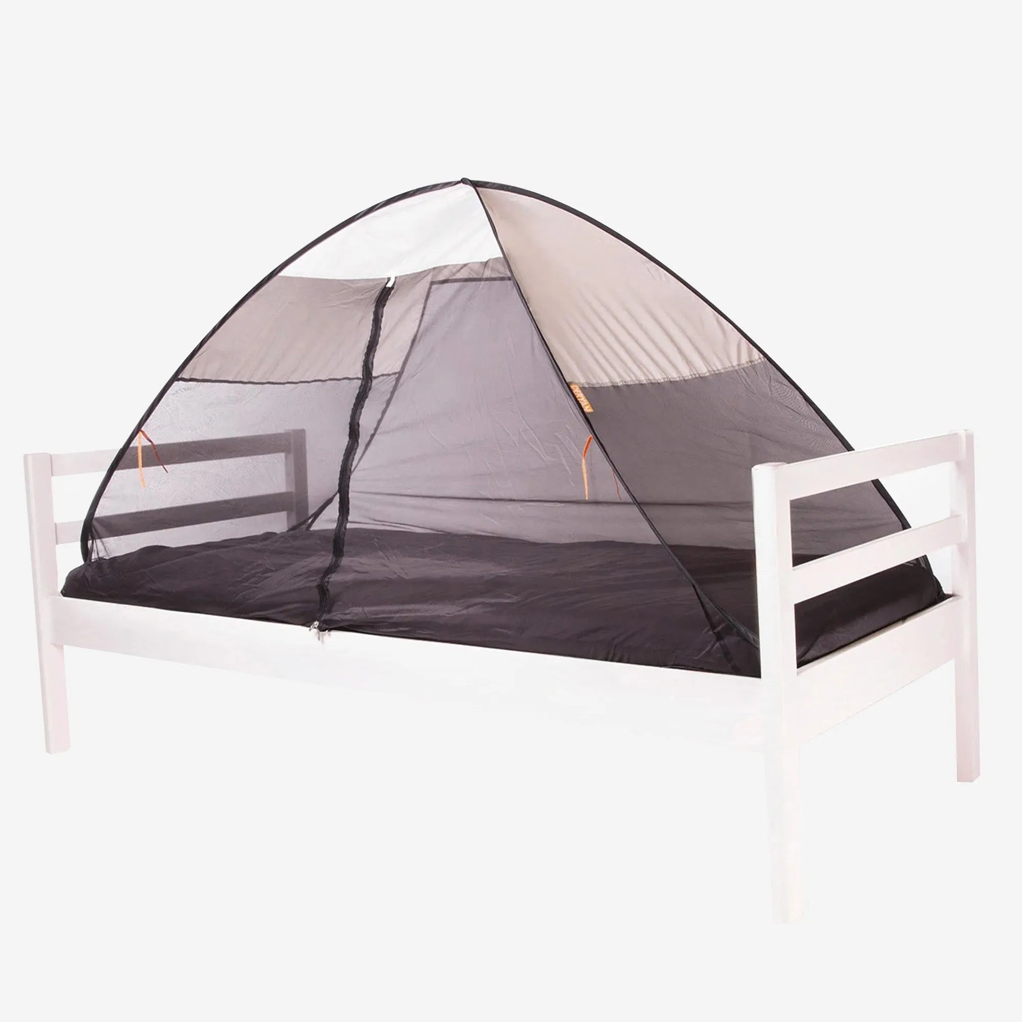 Cama tienda pop-up Crema 200x90