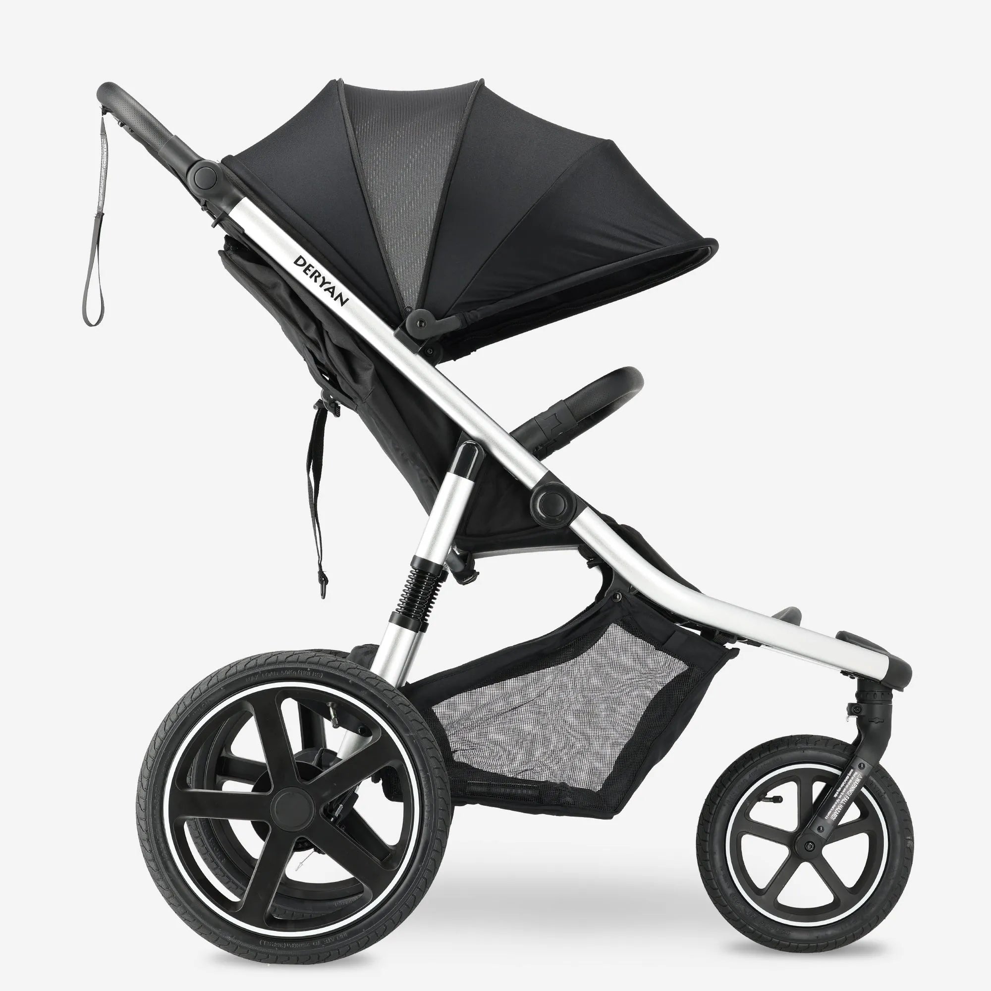 Bolt Jogging Stroller Chasis de aluminio negro