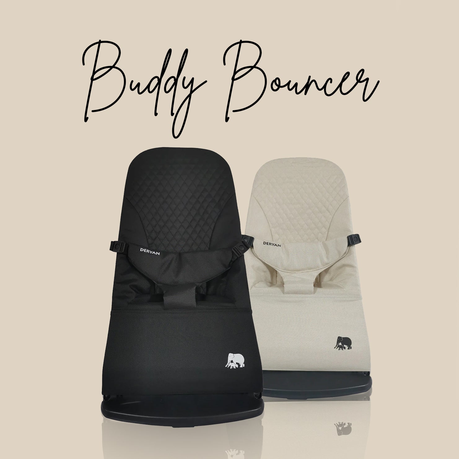 Silla hinchable Buddy Crema