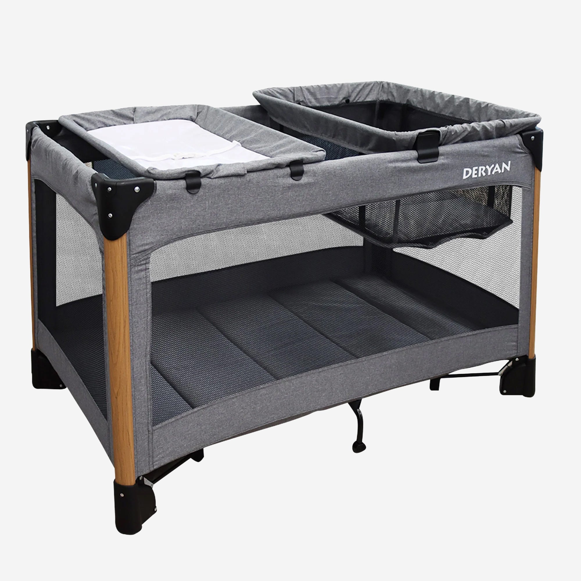 Cama de Camping Completa Gris