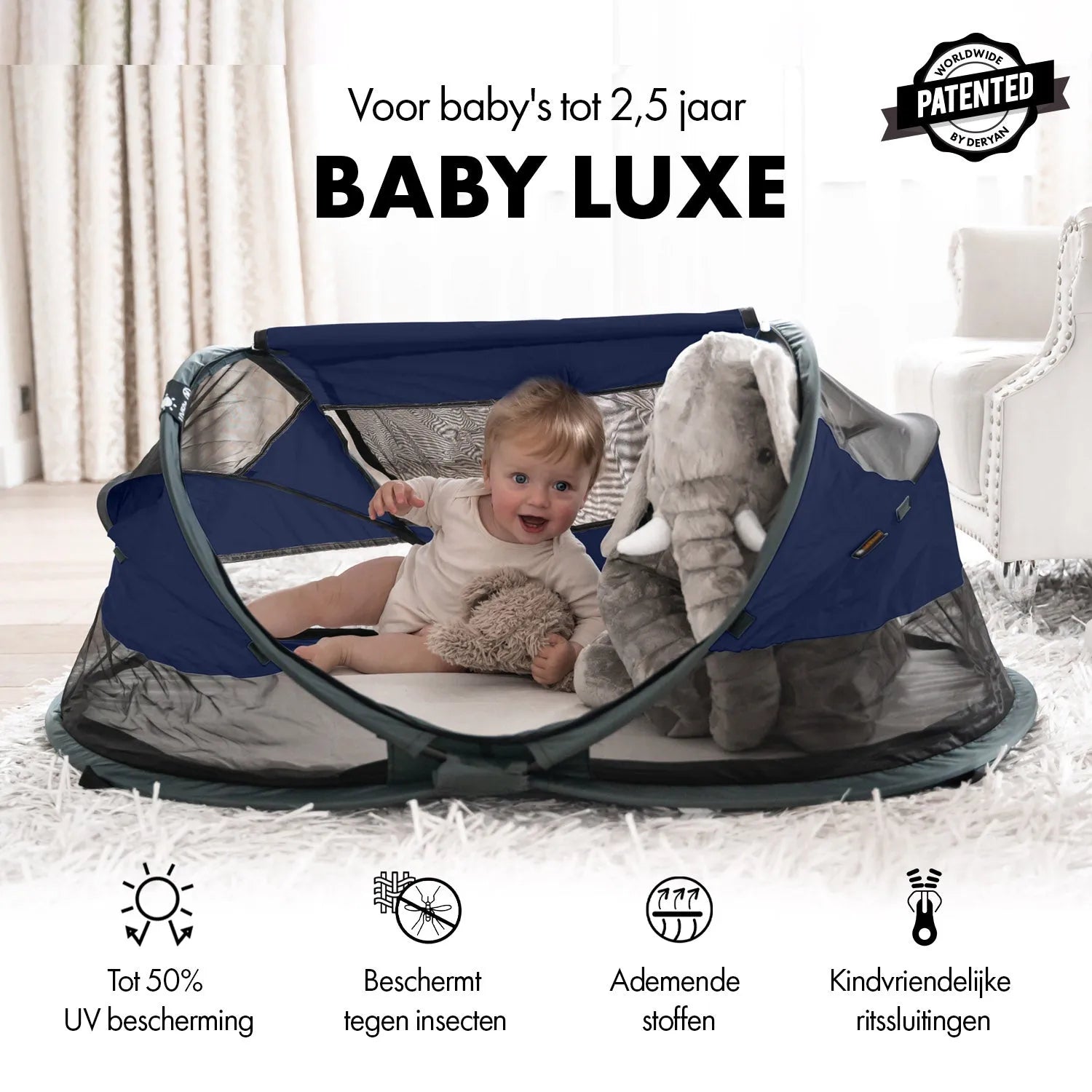 Baby Luxe Azul Marino